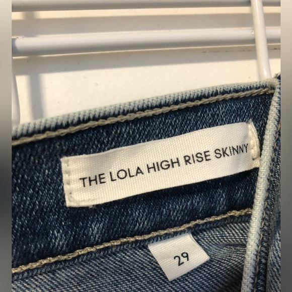 Denim Forum The Lola High Rise Skinny distressed jeans (size 29) - Picture 6 of 6